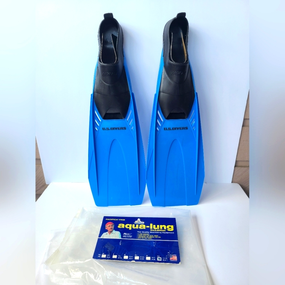 U.S. Divers Pacifica Swimming Training Fins Shoe Adult Size US 11.5-13/ …